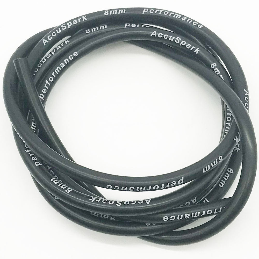 HT leads AccuSpark silicon 8mm FULL RANGE