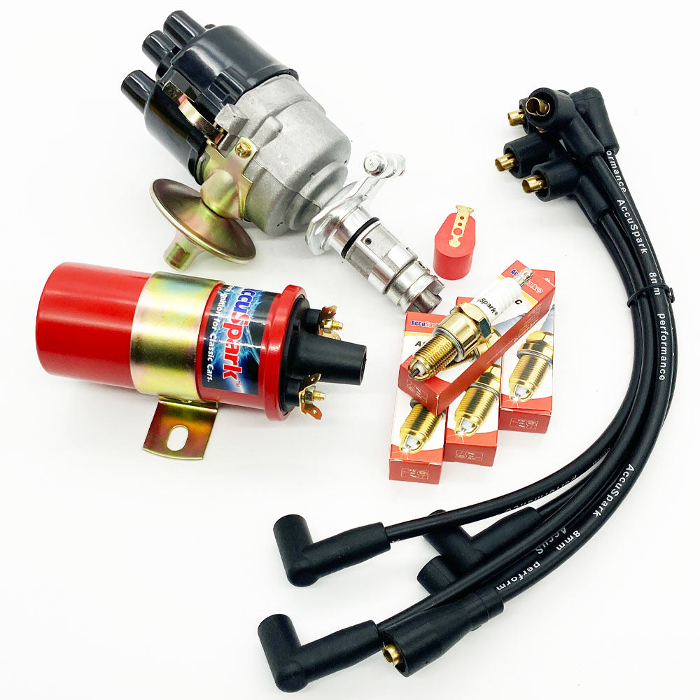 PACK 45D4 Mini 1975-1980 Non Ballast Lucas type electronic distributor performance pack