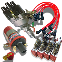 AccuSpark Electronic ignition Kit /& Red Sports Coil for VW Camper 009