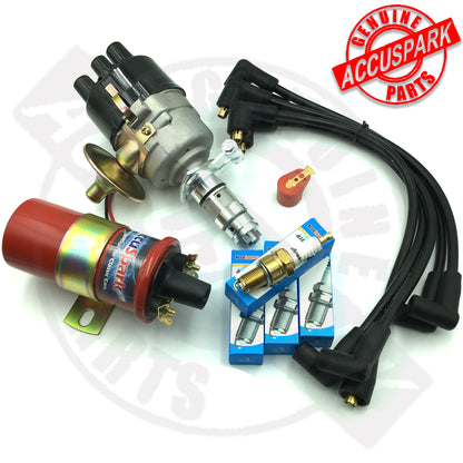 PACK 45D4 Mini 1975-1980 Non Ballast Lucas type electronic distributor performance pack