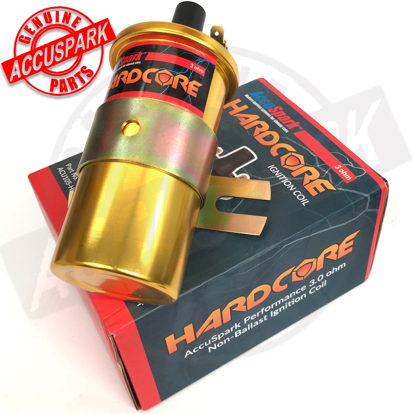 Ignition coil AccuSpark Performance Dry Resin 3 Ohms