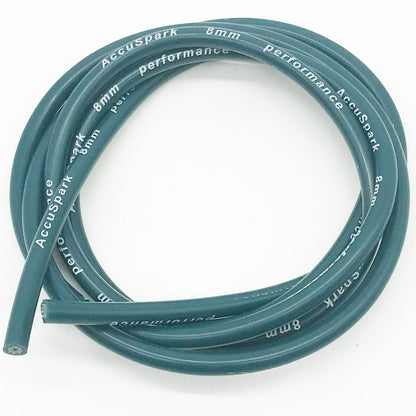 HT leads AccuSpark silicon 8mm FULL RANGE