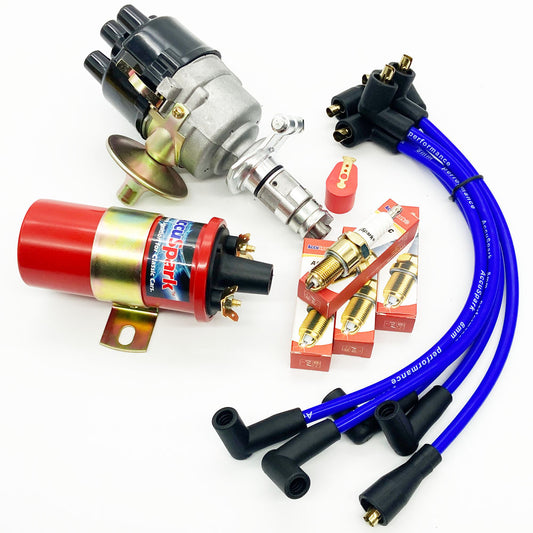 PACK 45D4 Mini 1975-1980 Non Ballast Lucas type electronic distributor performance pack