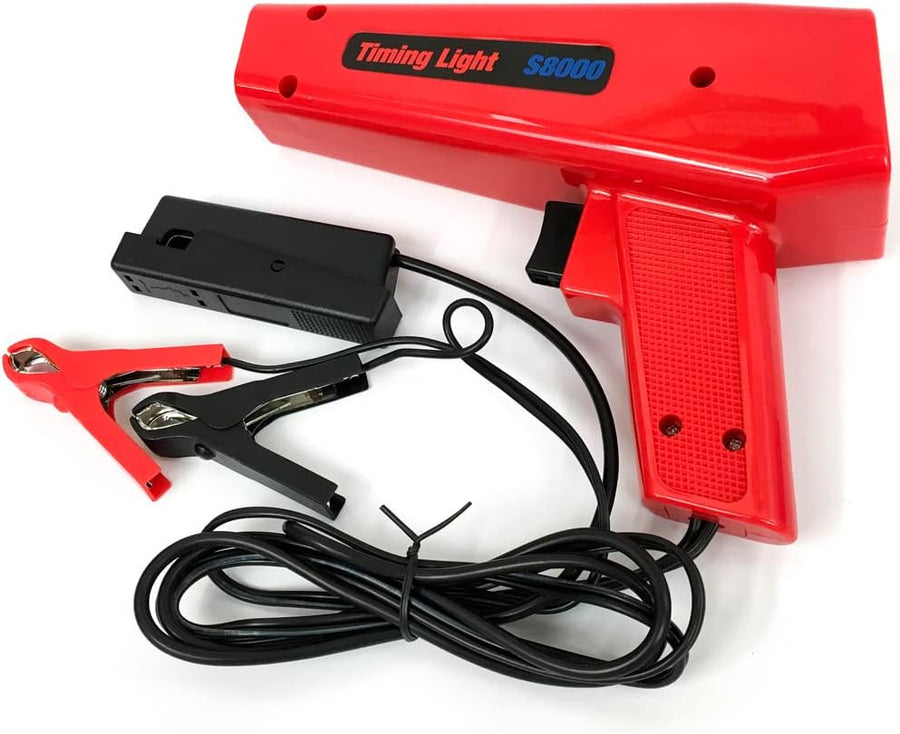 Lampă stroboscopică auto cu clește inductiv și alimentare la bateria de 12V