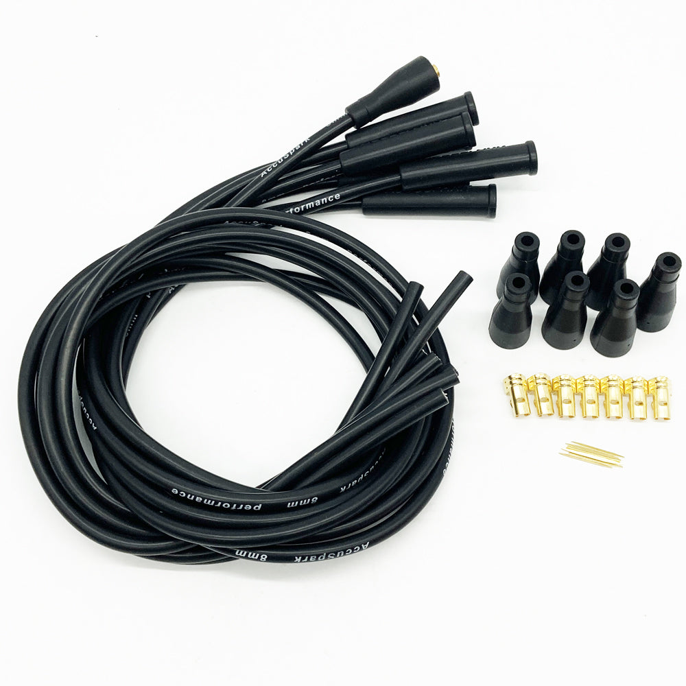 Custom build your HT leads  with AccuSpark silicon 8mm KIT