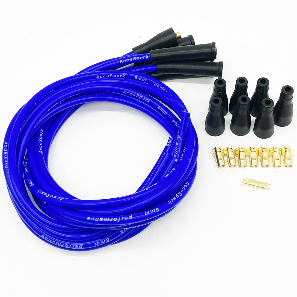 Custom build your HT leads  with AccuSpark silicon 8mm KIT