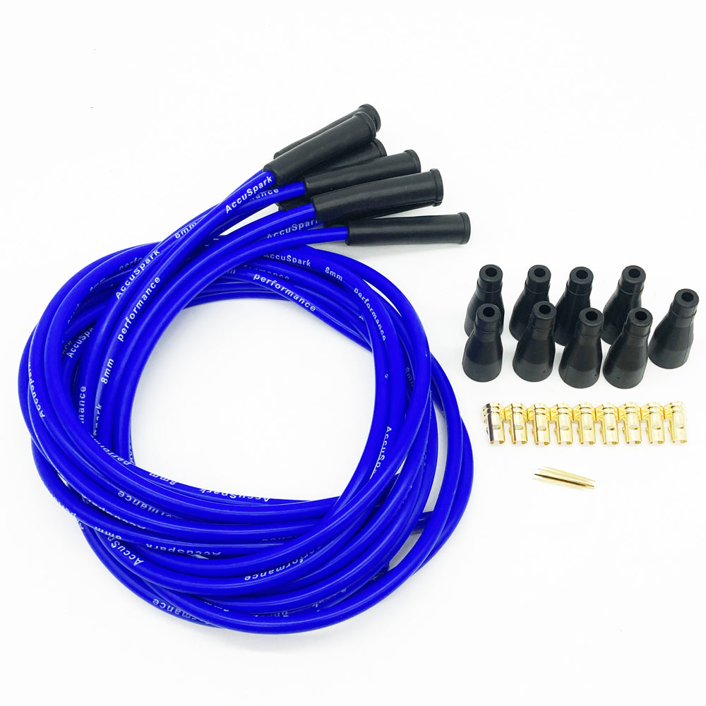Custom build your HT leads  with AccuSpark silicon 8mm KIT