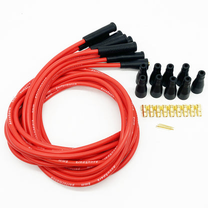 Custom build your HT leads  with AccuSpark silicon 8mm KIT