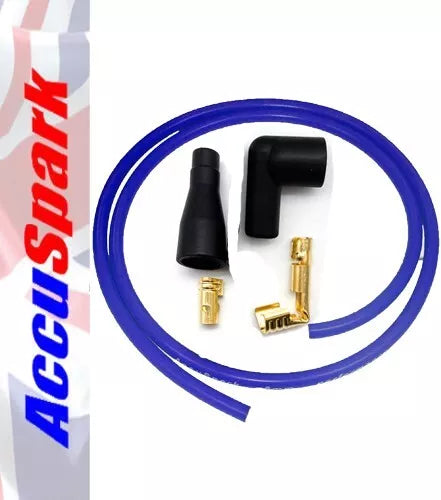 CUSTOM Coil Lead All CARS 50s 60s 70s -Double Silicone 1.5m