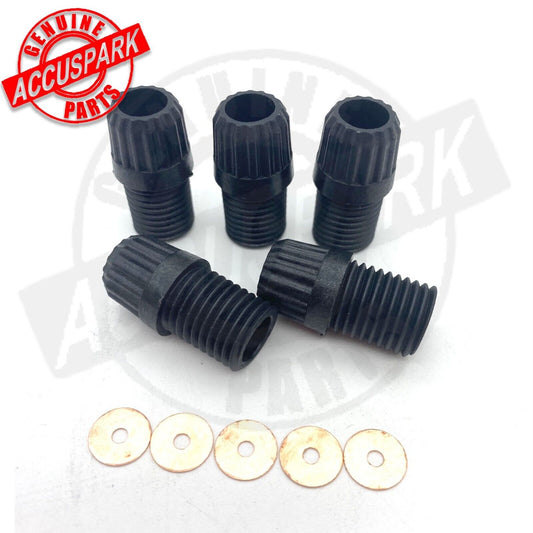 Set 5 Distributor cap acorns for Lucas Caps and coils