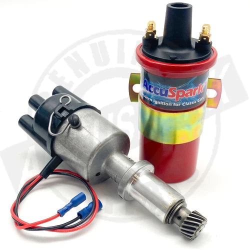 Fiat 126 126P & 500 Electronic Distributor & AccuSpark 12v 3ohm Sport coil 65-88